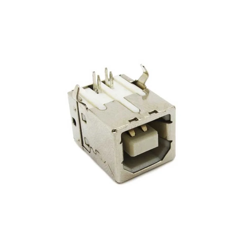 USB 2.0 Type B Female 4 Pin PCB Socket For Printer