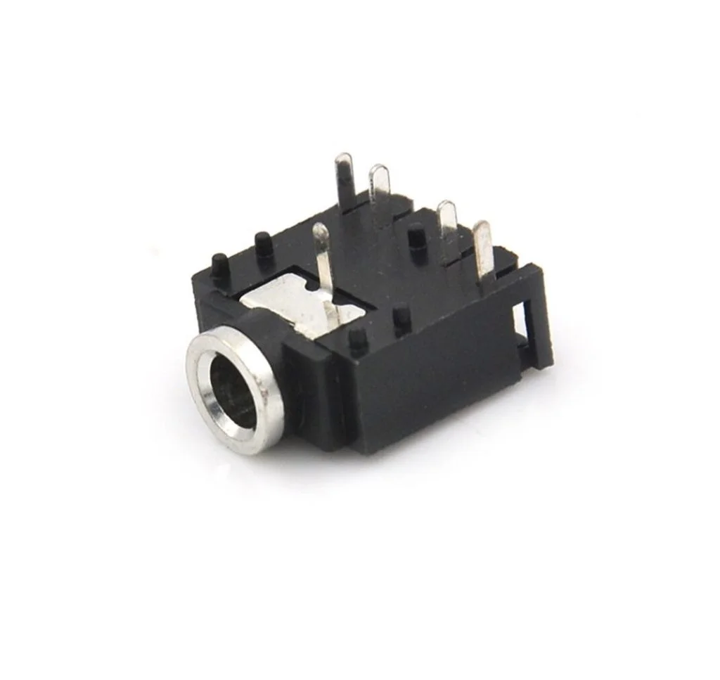 PJ-307 3.5mm 5Pin Stereo Audio Female PCB Socket Jack
