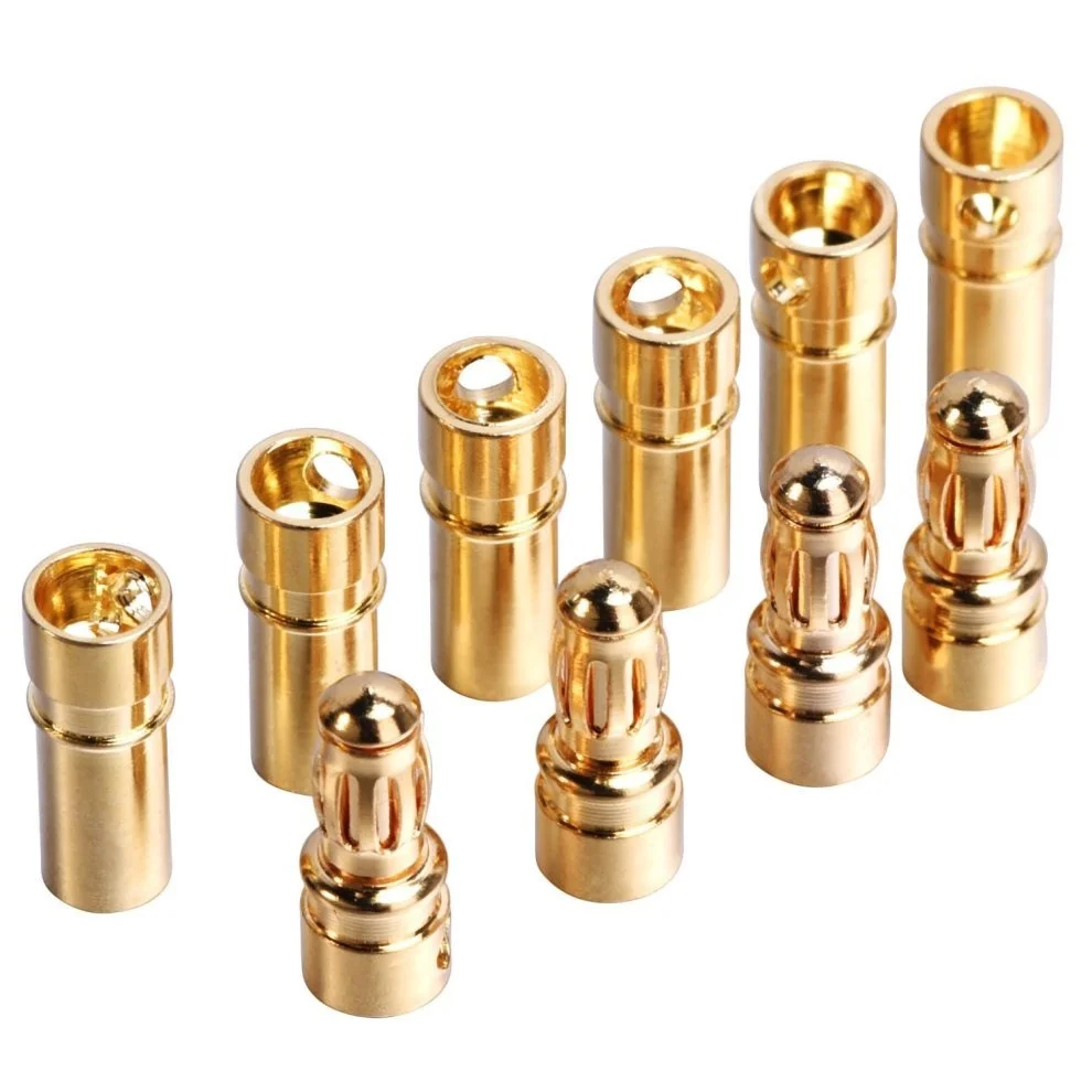 Buy 3.5mm Bullet Banana Plug Male Female Connector