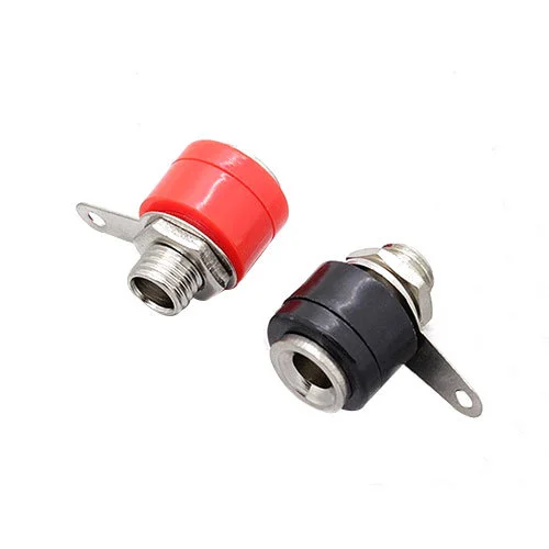 Buy 4mm Banana Socket Red Black Female Screw Terminal