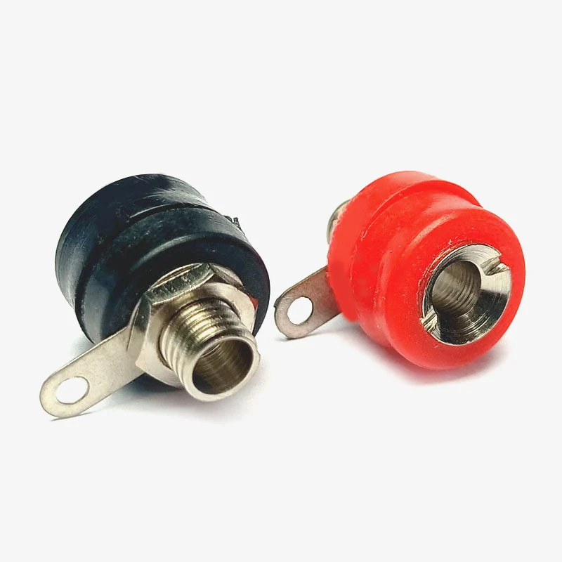 Buy 4mm Banana Socket Red Black Female Screw Terminal