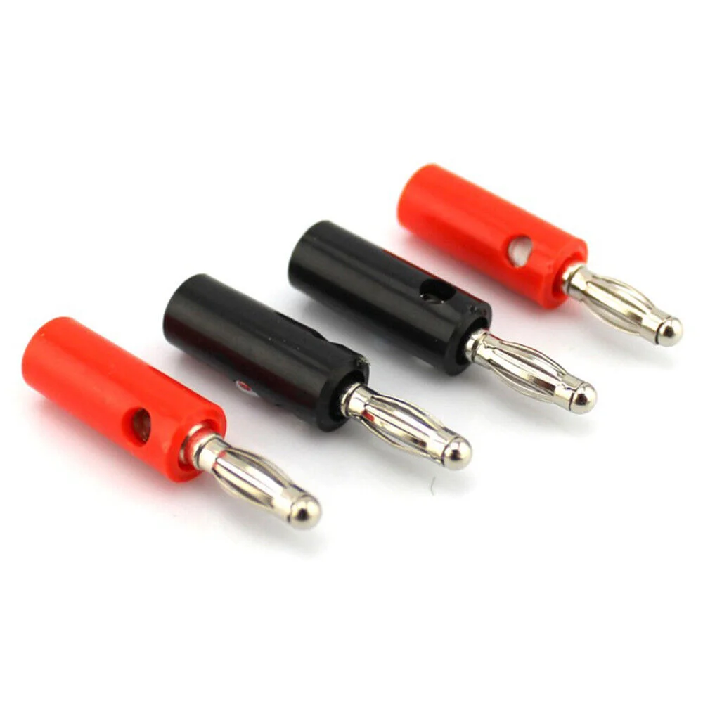 Buy 4mm Male Banana Plug Red Black Speaker Wire Jack