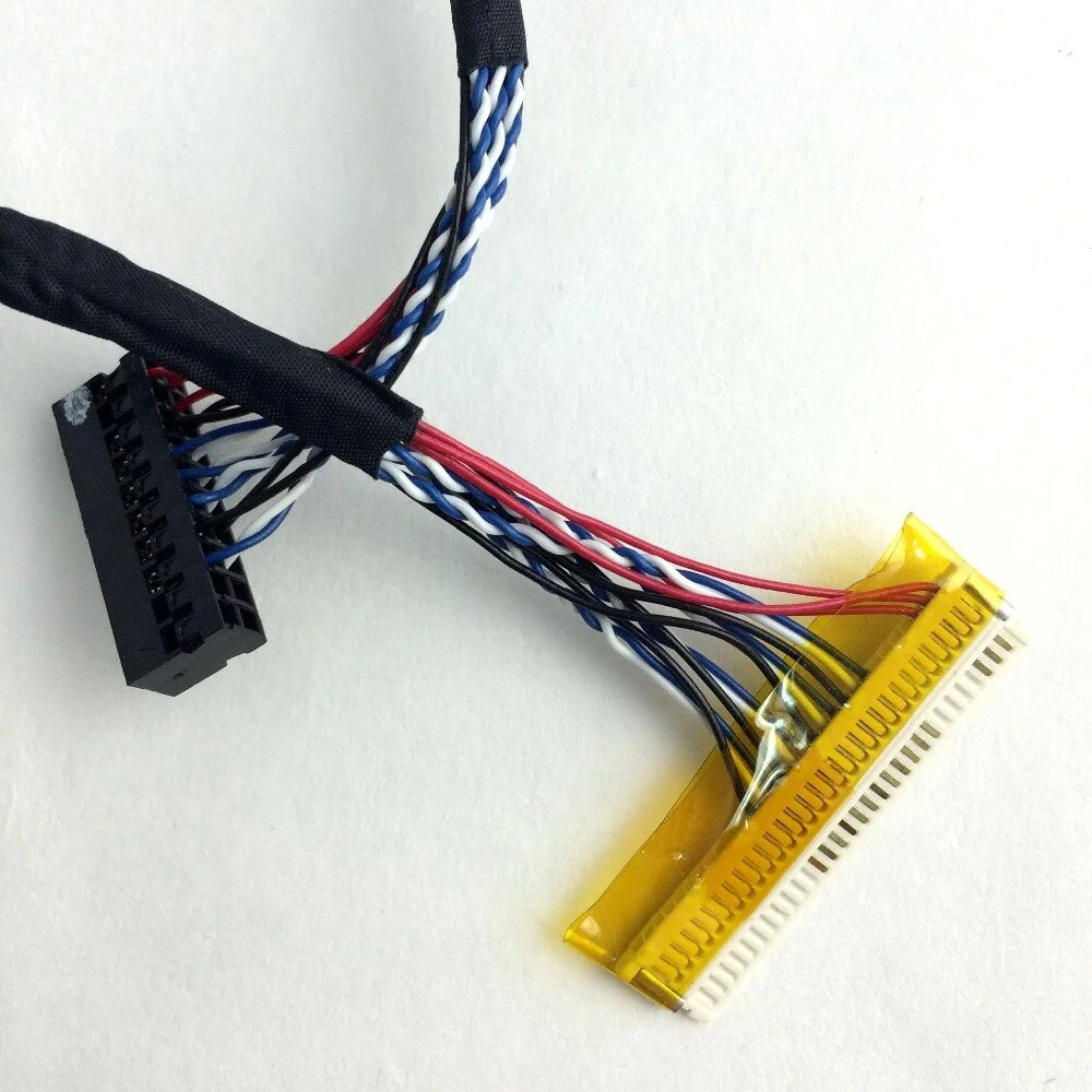 30 Pin LVDS Cable Universal FIX 1CH 6 Bit For LED Display