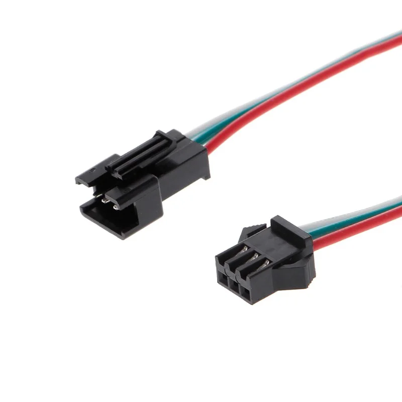 Buy 3 Pin JST 2.54mm Male Female Connector 150mm Kit