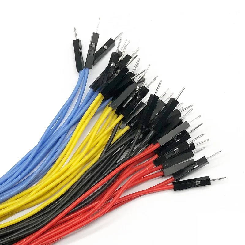 Premium Silicone Male to Female Jumper Wires 20cm DIY