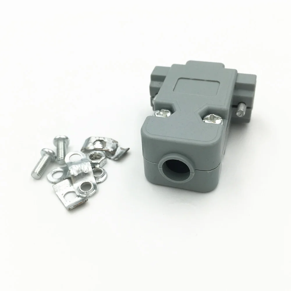 Buy DB9 Female 9 Pin VGA Connector Plastic Cover RS232 Port
