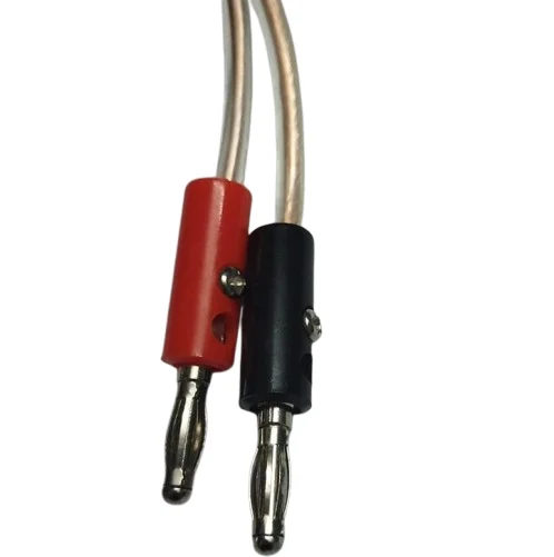 Buy Banana To Alligator Clip Multimeter Cables Transparent