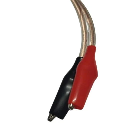 Buy Banana To Alligator Clip Multimeter Cables Transparent
