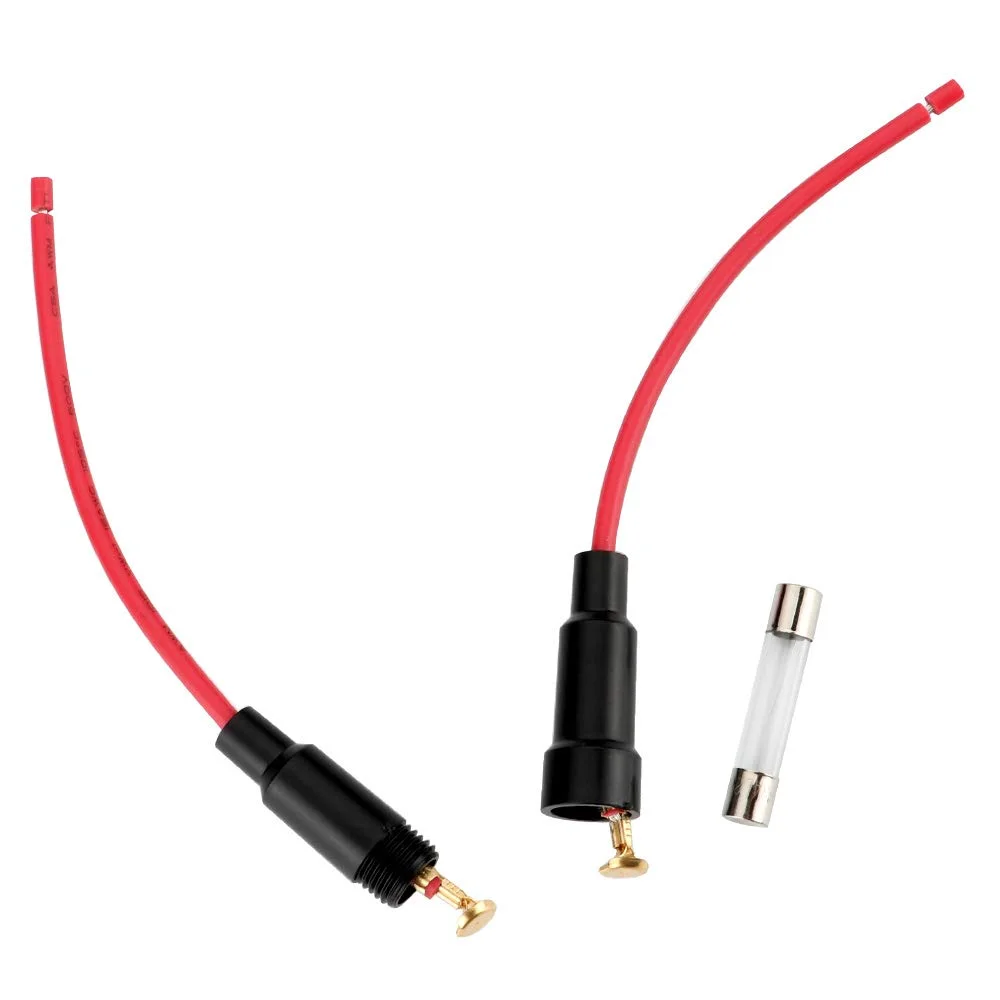5x20mm AGC Inline Fuse Holder With Cable Waterproof 10A