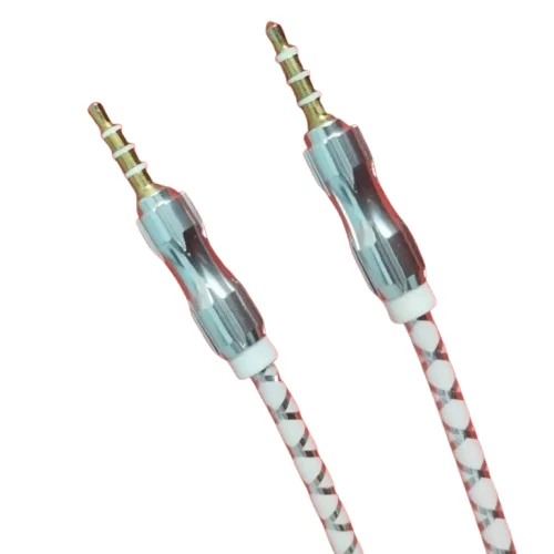 Buy 4 Pole 6 Feet Male to Male 3.5mm One by One Audio Cable