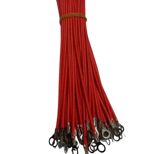 Red 4 AWG Battery Cable 7.5 Inch with Terminal Lugs