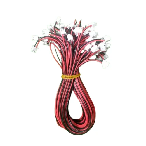 2 Pin JST XH Female To Open Wire 2.54mm Black Red Cable