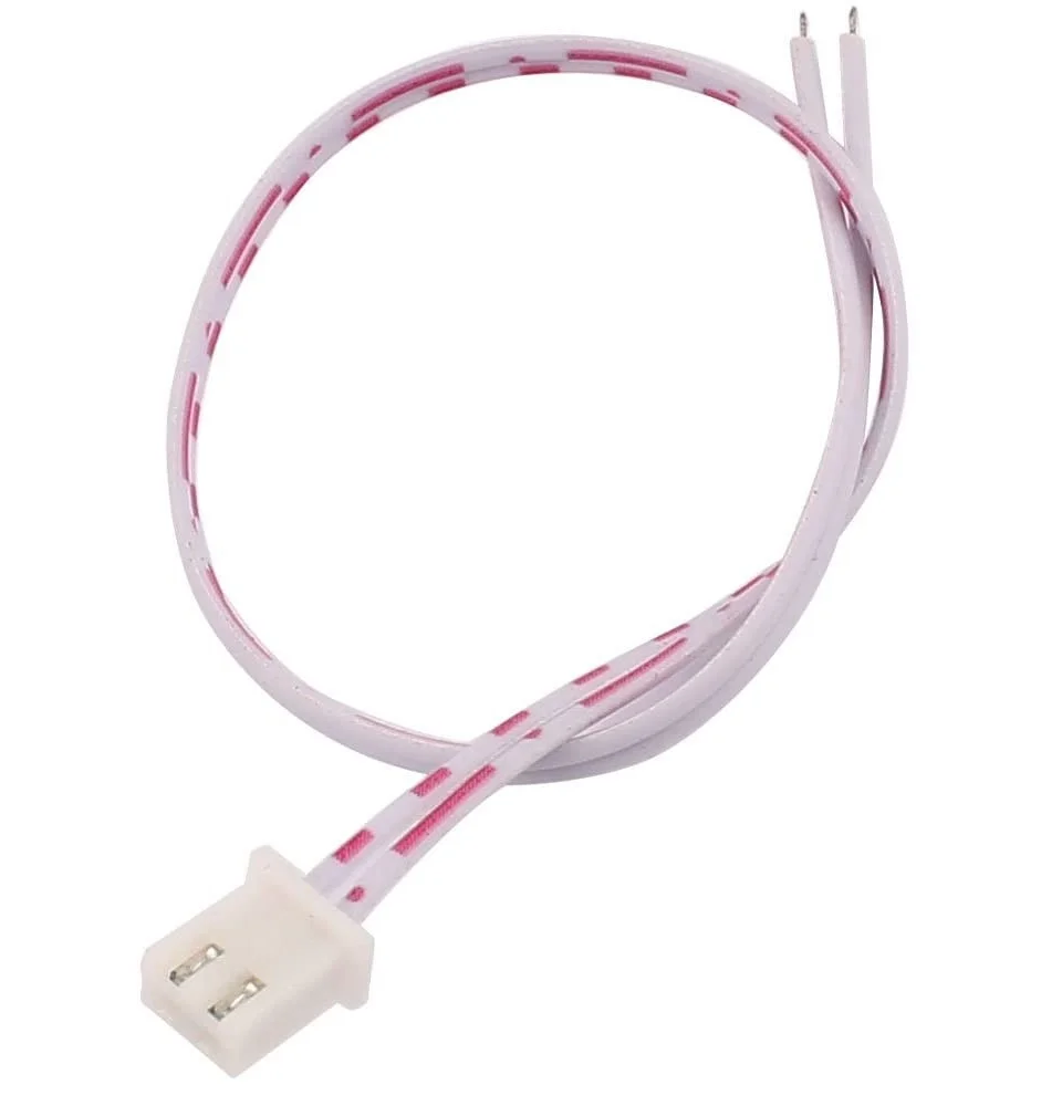 2 Pin Female To Open 2 Pin 2.54mm JST XH Connector Cable