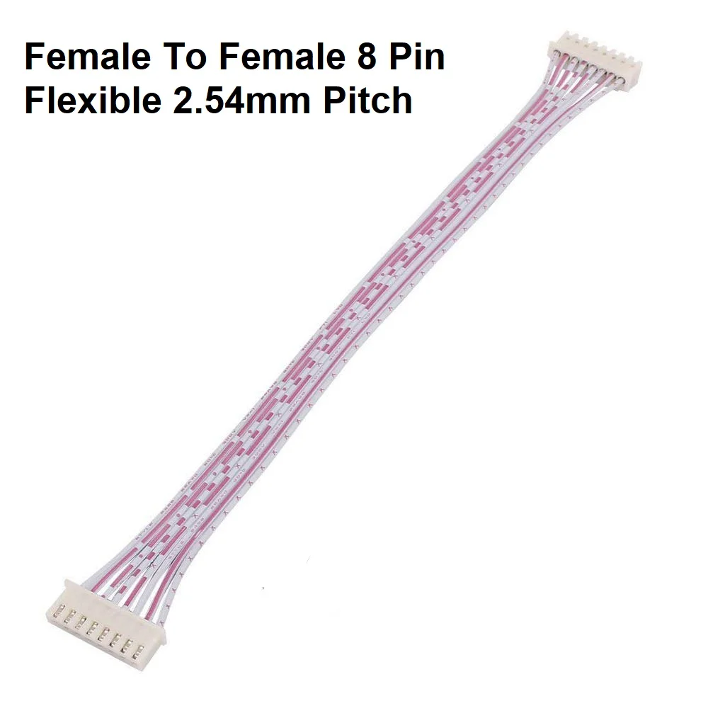 F-F 8 Pin Female to Female Wire JST XH 2.54mm Connector