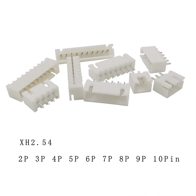 6 Pin JST Male Header 2.54mm Pitch Connector for DIY