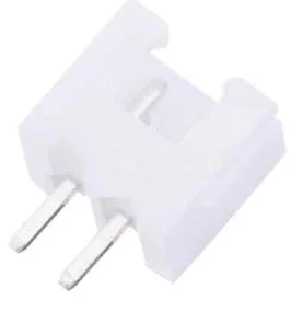 2 Pin JST Male Header 2.54mm Pitch Connector for Female Cable