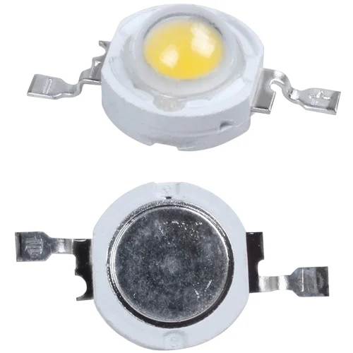 3W 3.7V Ultra Bright White COB LED Chip 8mm Round Light