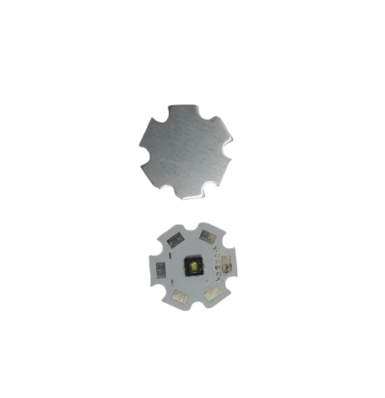 3W White Torch LED Chip 3.7V 20mm Aluminum PCB Base