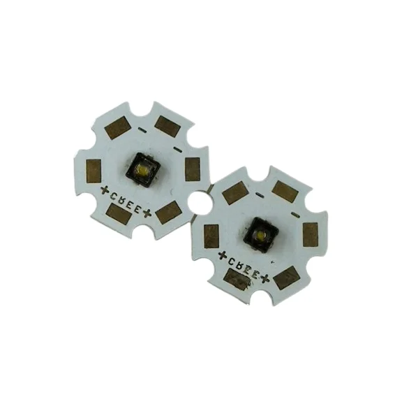 3W White Torch LED Chip 3.7V 20mm Aluminum PCB Base