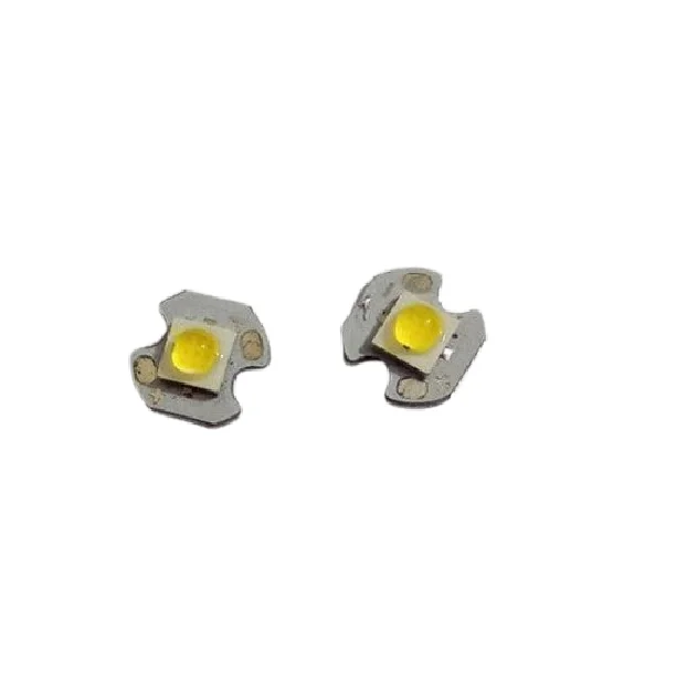 3W White LED Chip 3.7V 7mm PCB Aluminum Base Torch