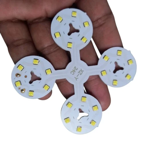 24W White LED SMD Board 65x65mm 80-100V Light Plate