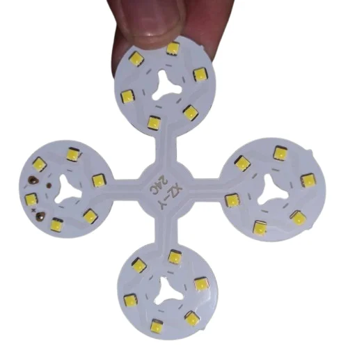 24W White LED SMD Board 65x65mm 80-100V Light Plate