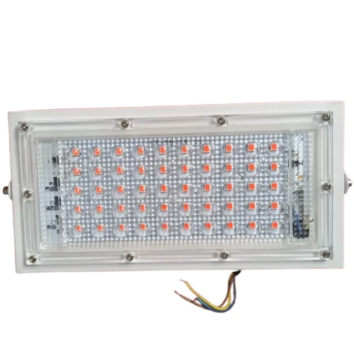 50W Red LED Halogen Light AC 220V Outdoor Flood Lamp